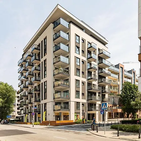 Superapart Okrzei 12 Warsaw Exterior photo